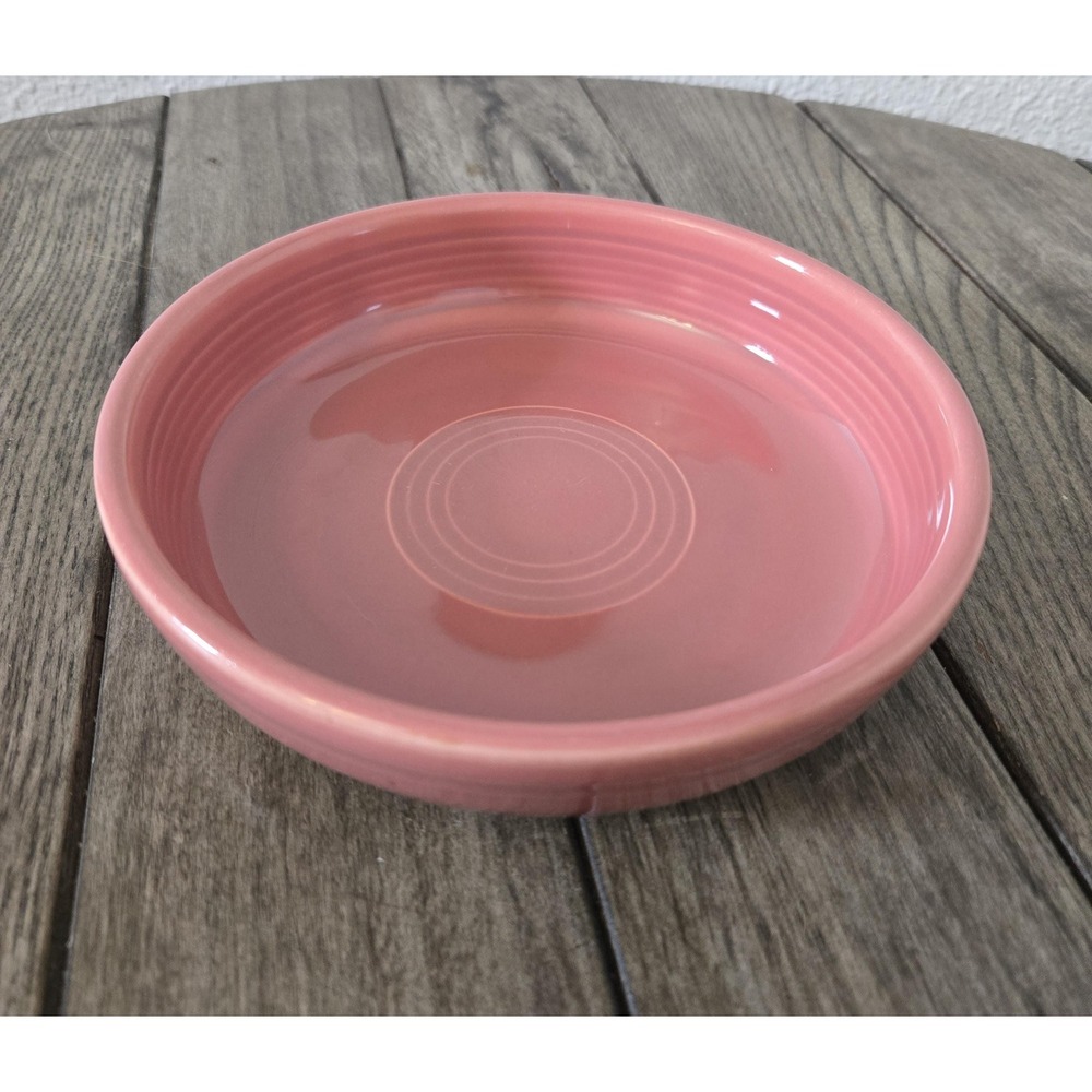 Vintage Fiesta HLC Homer Laughlin Rose 1950's 6" Dessert Bowl Fiestaware GREAT